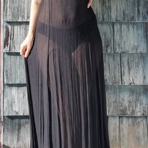 Transparent black dress Club Monaco - Picture 2 of 4